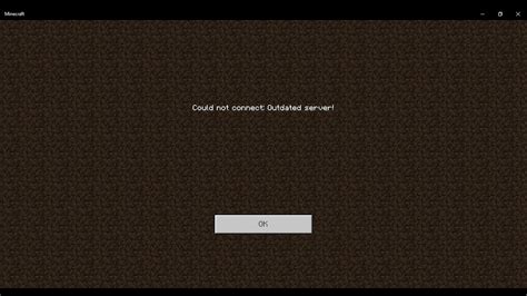 Could Not Connect Outdated Server 的图像结果