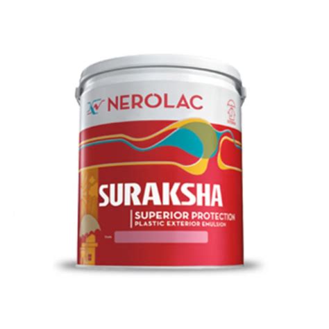 Nerolac Suraksha Plastic Exterior Emulsion Paint (1Ltr, White) : Amazon ...