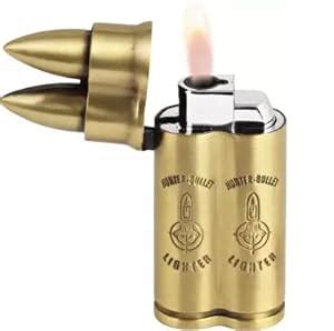 Refillable Butane Jet Flame Pocket Lighter for Cigars, Stylish Small ...