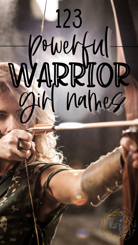 123 Powerful Girl Names for Your Fearless Warrior - I Spy Fabulous ...