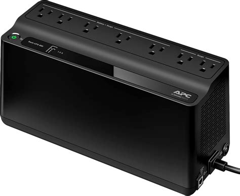 APC UPS Battery Backup and Surge Protector 600VA Backup Battery Power ...