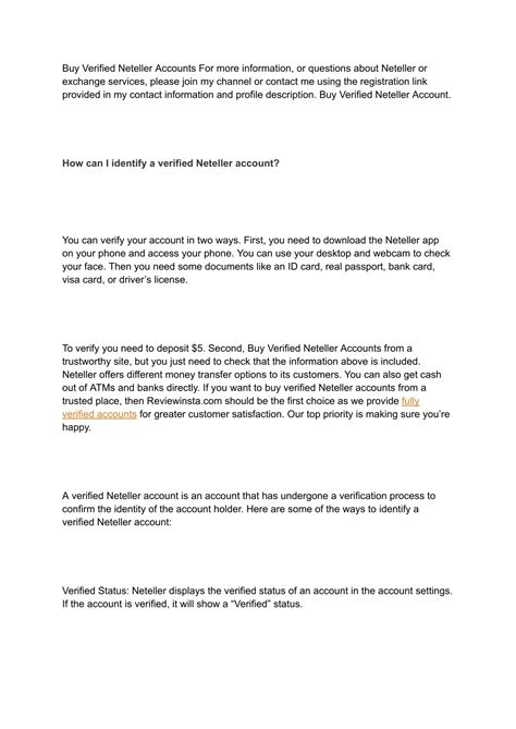 PPT - Buy Verified Neteller Accounts PowerPoint Presentation, free ...