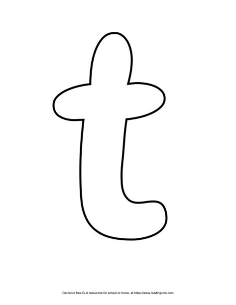 Bubble Letter Lowercase T at Adolph Grier blog