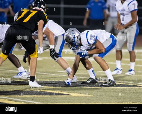 Football action with McQueen High School at Enterprise in Redding ...