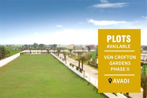 VGN Crofton Gardens Phase II | Block No 21 - Ward G, | Chennai Plot ...
