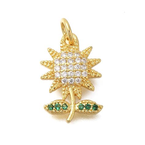Sunflower Charm – The Charm Shop
