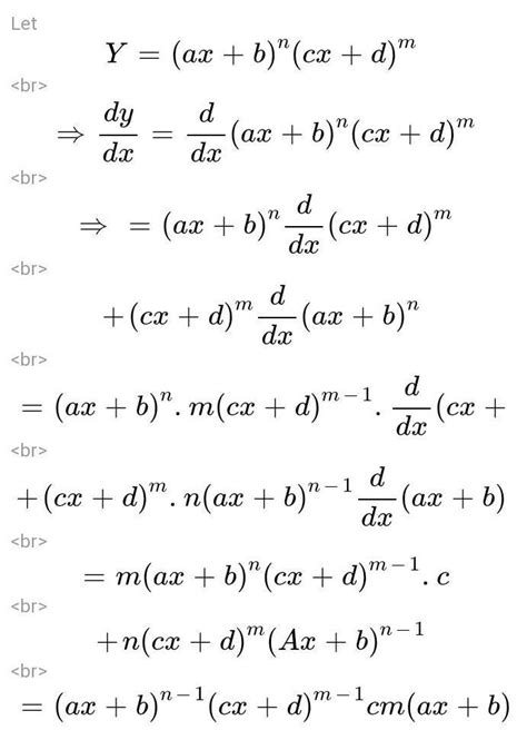 Find the derivative of the following functions (it is to be understood ...