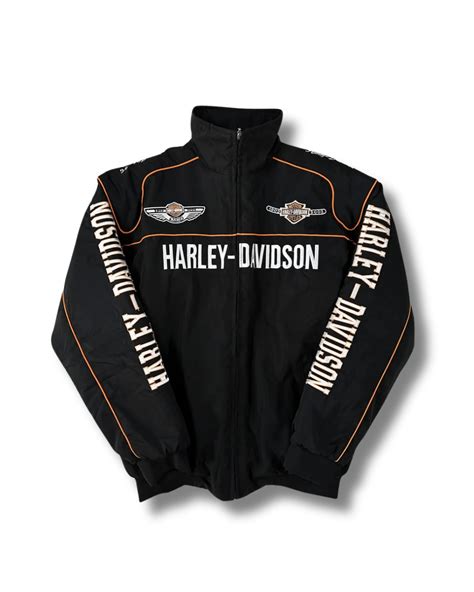 Harley-Davidson Racing Jacket for Men | Lightweight Puffer – Streetwear ...
