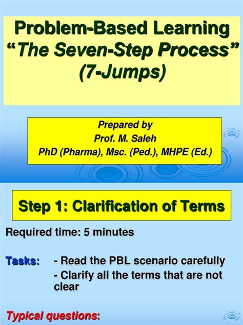 Image result for Seven Jump Models in Problem Based Learning