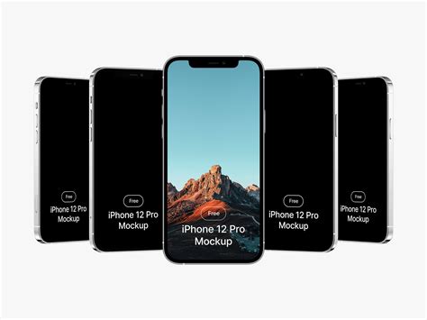 Free iPhone 12 Pro Mockup