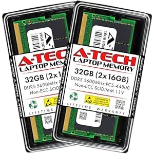 Amazon.in: Buy A-Tech 32GB Kit (2x16GB) RAM for Lenovo ThinkBook 14 G6 ...