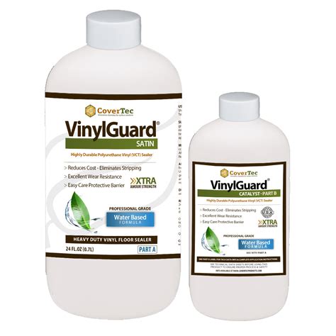 VinylGuard Satin WB Polyurethane Vinyl Floor Sealer For LVT Tile, VCT ...