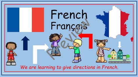 Image result for French Direction Lesson