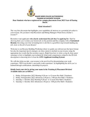 SOFT Skills Development 2022 2023 - BHARATHIDASAN UNIVERSITY ...