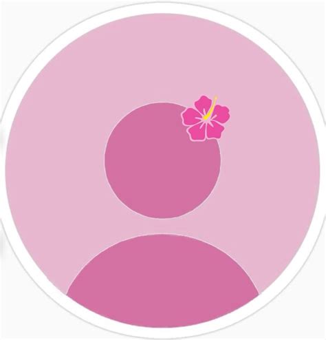 Pink Profile Picture with Cute Bow 🎀