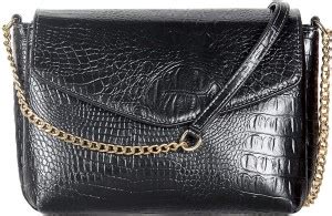 The CLOWNFISH Black Shoulder Bag Annabelle Handbag Ladies Shoulder Bag ...