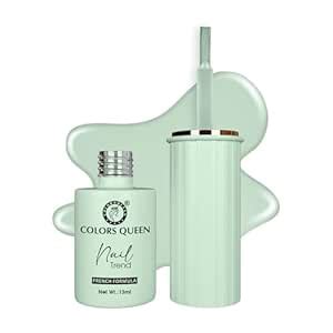 Buy Colors Queen Nail Trend Glossy Nail Polish | Chip Resisting & Quick ...