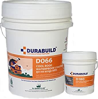 DURABUILD Acrylic Reinforced Cool Roof Waterproof Coating for Terraces ...