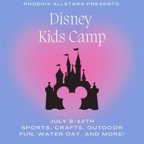 Disney Kids Camp, 1007 Hill Ave., Wyomissing, PA, Reading, 8 July to 12 ...