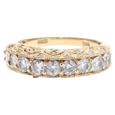 CHOPARD Diamond Yellow Gold Ring Wedding Band at 1stDibs