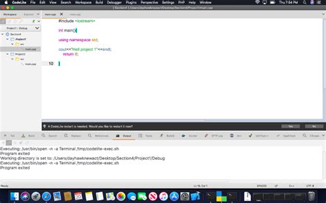 Image result for Run Dung Terminal CodeLite