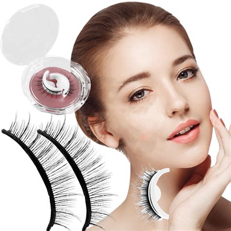 Duety False Eyelashes Reusable Self-Adhesive Eyelashes without Glue ...