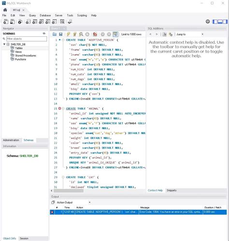 Image result for Create Table Using MySQL Workbench