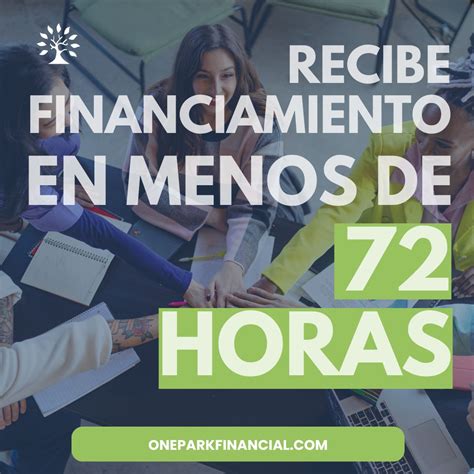 🚀 ¿Necesitas financiamiento rápido para tu negocio? | One Park Financial