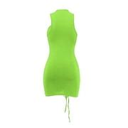 Sexy Ruched Night Party Dress Club Outfits for Women | Ubuy India