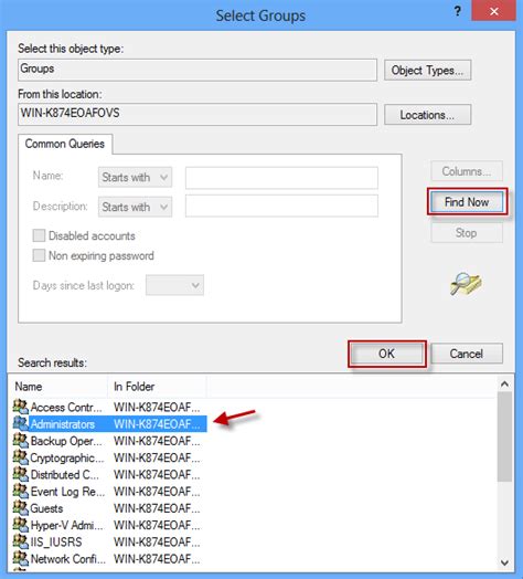 Add Administrator Local Computer 的图像结果