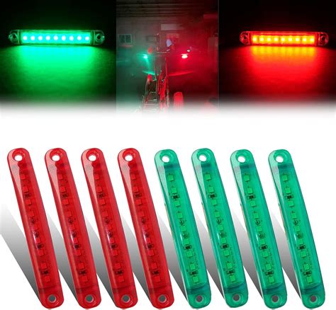 VVFLED 8Pcs Pcs Boat Navigation Lights, Stern Lights for India | Ubuy
