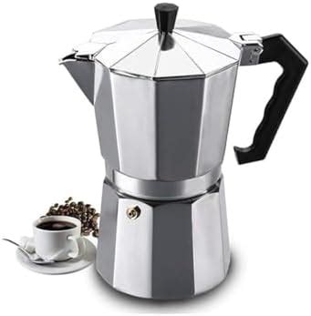 Harions Aluminium Italian Espresso Stove Coffee Maker Filter Coffee ...