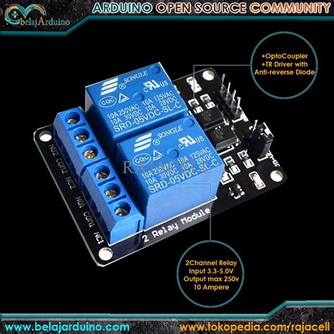 Image result for 2 Relay Module Arduino