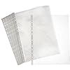 Neomate Heavy Duty 100 Micron Document Sleeves | 50 Pcs A4 Transparent ...