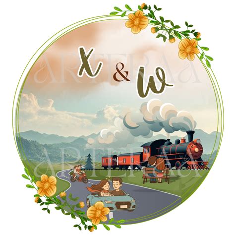 XW Wedding Logo PNG | Couple Initials Monogram | X & W Wedding Emblem ...