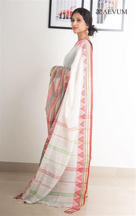 Begampuri Bengal Cotton Handloom Saree - 0501 – AEVUM
