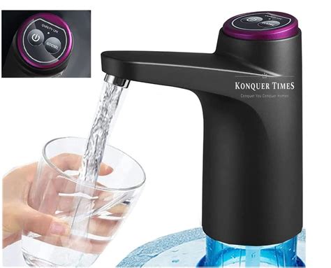 Konquer TimeS KTS Automatic Wireless Water Can Dispenser Pump, with ...