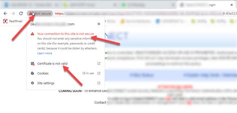 Your Connection Is Not Secure 的图像结果