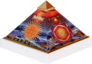 Astroalley Surya Yantra Pyramid Fiber, Plastic, Brass Yantra Price in ...