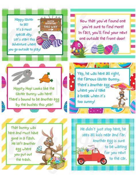 Outdoor easter scavenger hunt riddles for kids easter egg etsy – Artofit