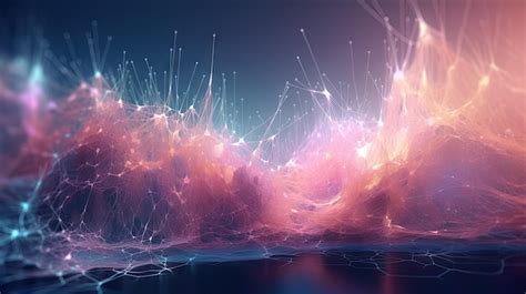 A colorful explosion of paint with a pastel color palette dynamic and ...
