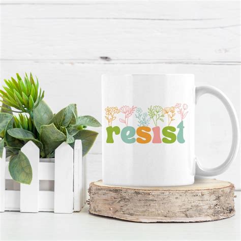 Resist - Social Justice Activist Mug Makes Great Progressive Gift ...
