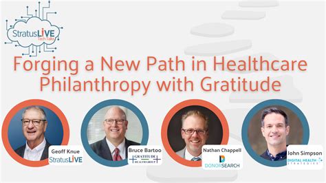 StratusLIVE Tech Talks: Forging a New Path in Healthcare Philanthropy ...