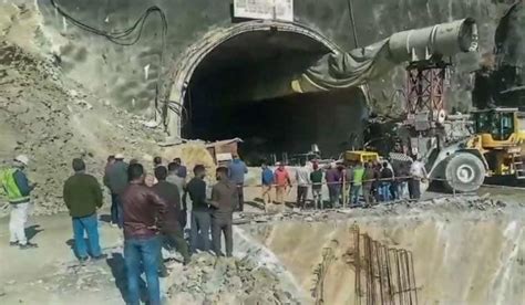 Uttarkashi tunnel collapse: Trapped labourer speaks to son- The Week