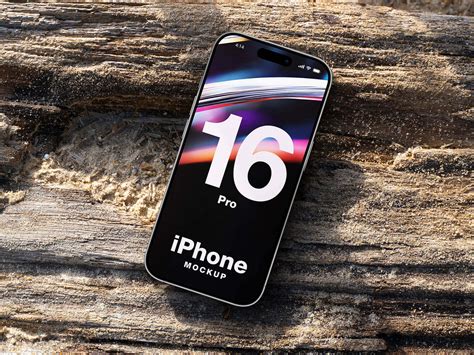 Free iPhone 16 Pro Mockup PSD - PsFiles