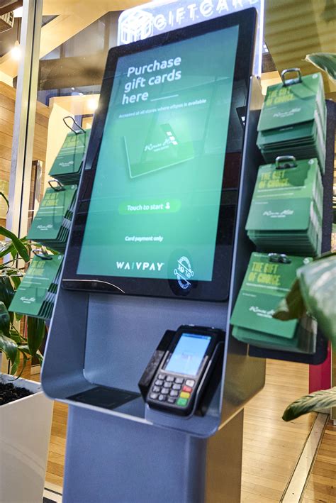 Waivpay | Gift Card Kiosk - Design to Production