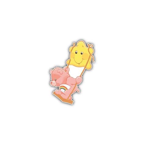 Care Bears Cheer Swing Cartoon - Sticker Graphic - | Ubuy India