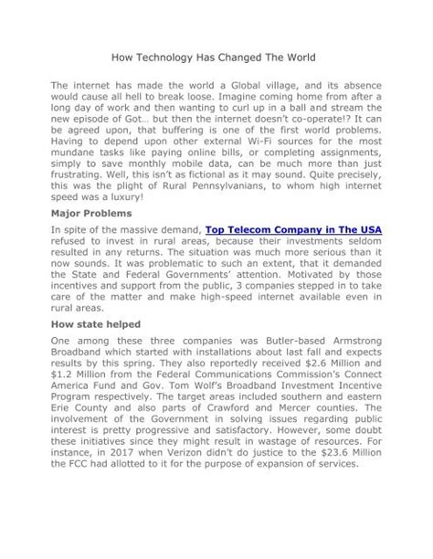 Image result for How Technology Made Changed