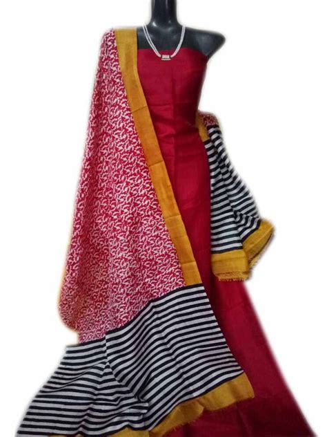 Silk & Tussar Top Dupatta – Dailybuyys