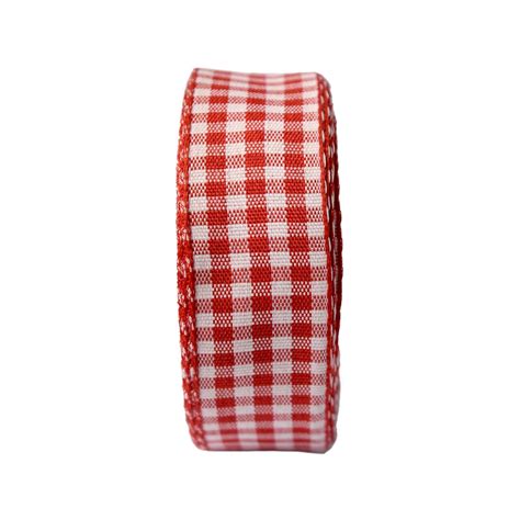 Finesse Polyster Checked Ribbon Decoration, Gift Wrapping, Multi ...
